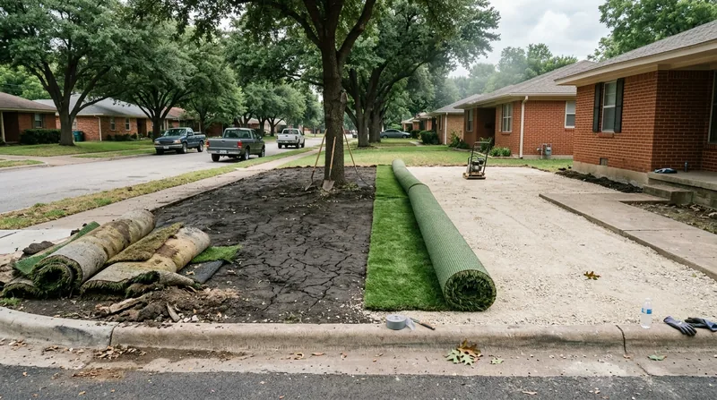 Turf Removal, Replacement & Lawn Conversion Dallas